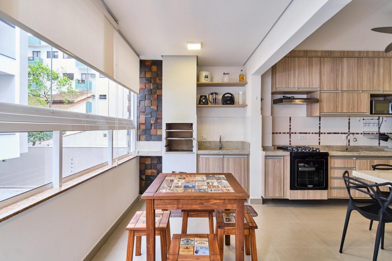 Orla Ubatuba 300 Metros - Ar Condicionado, Varanda Gourmet Zewnętrze zdjęcie
